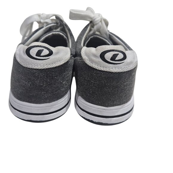 Dexter Mens Bowling Shoes Size 11.5 Gray & White Non-Marking Rubber Sole - Picture 3 of 9